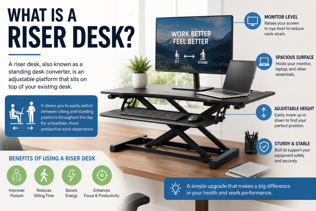 What Is a Riser Desk