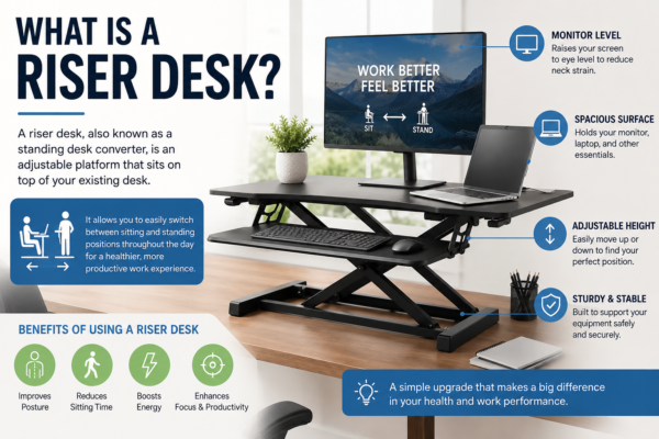 What Is a Riser Desk