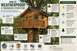 how to weatherproof a treehouse structure